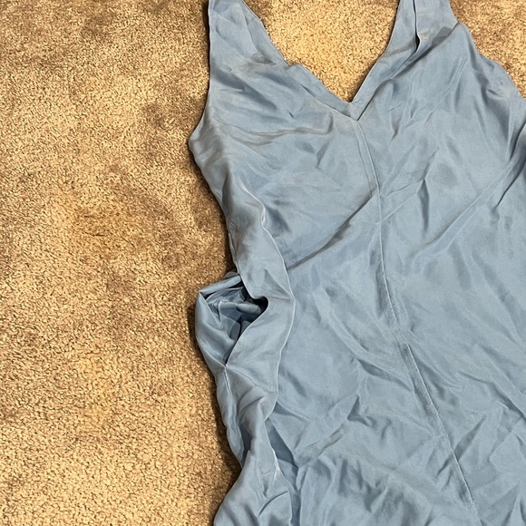 Enza Costa Silk Sleeveless Slip Midi Dress - Picture 4 of 9